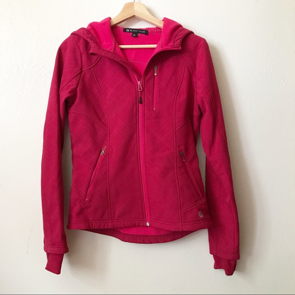 Blanc Noir • Pink Zip Up Jacket